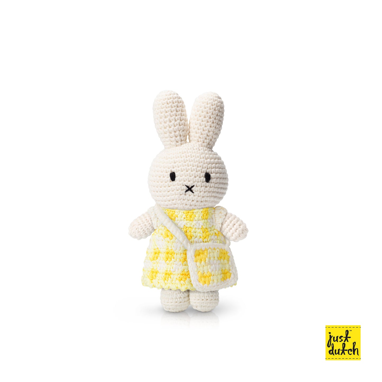 Just Dutch Miffy gingham outfit with bag