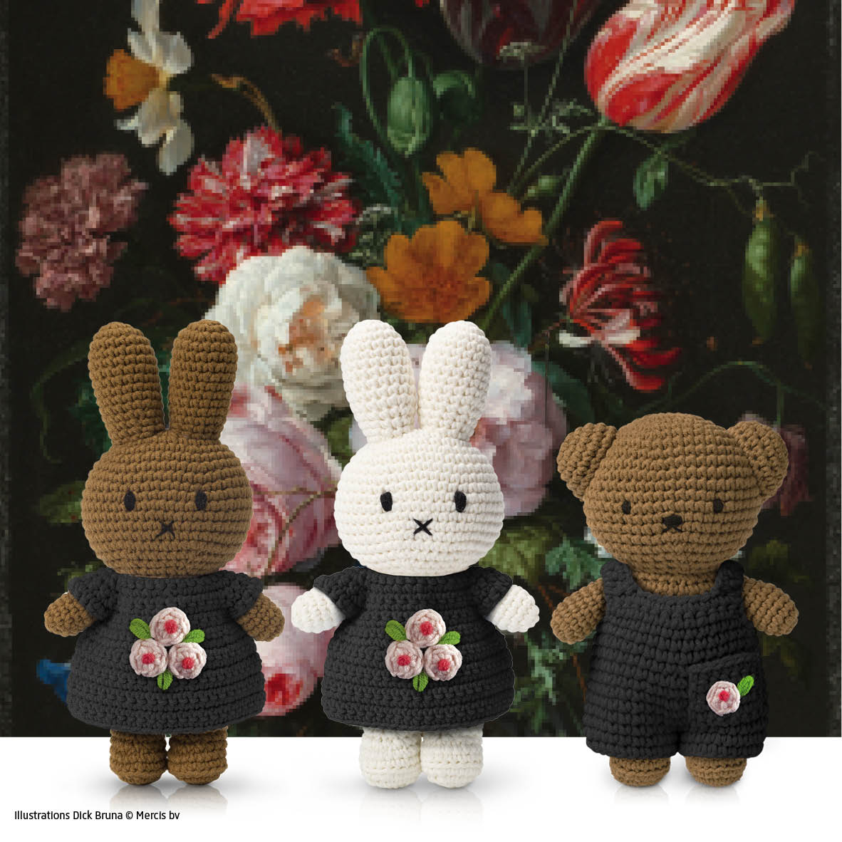 Miffy Rijksmuseum Still Life with Flowers Doll