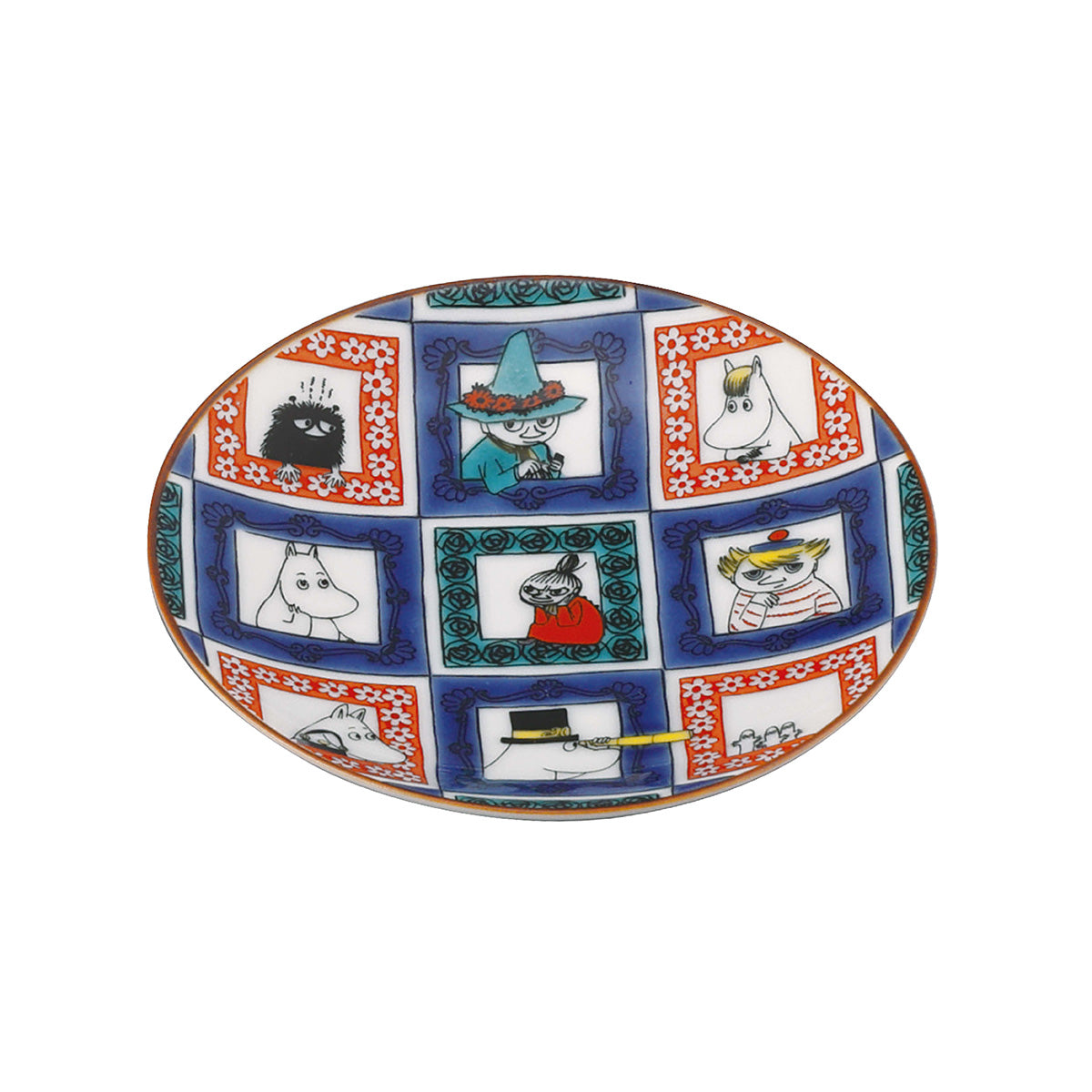 Mamezara Small Plate(Ishidatamimon)