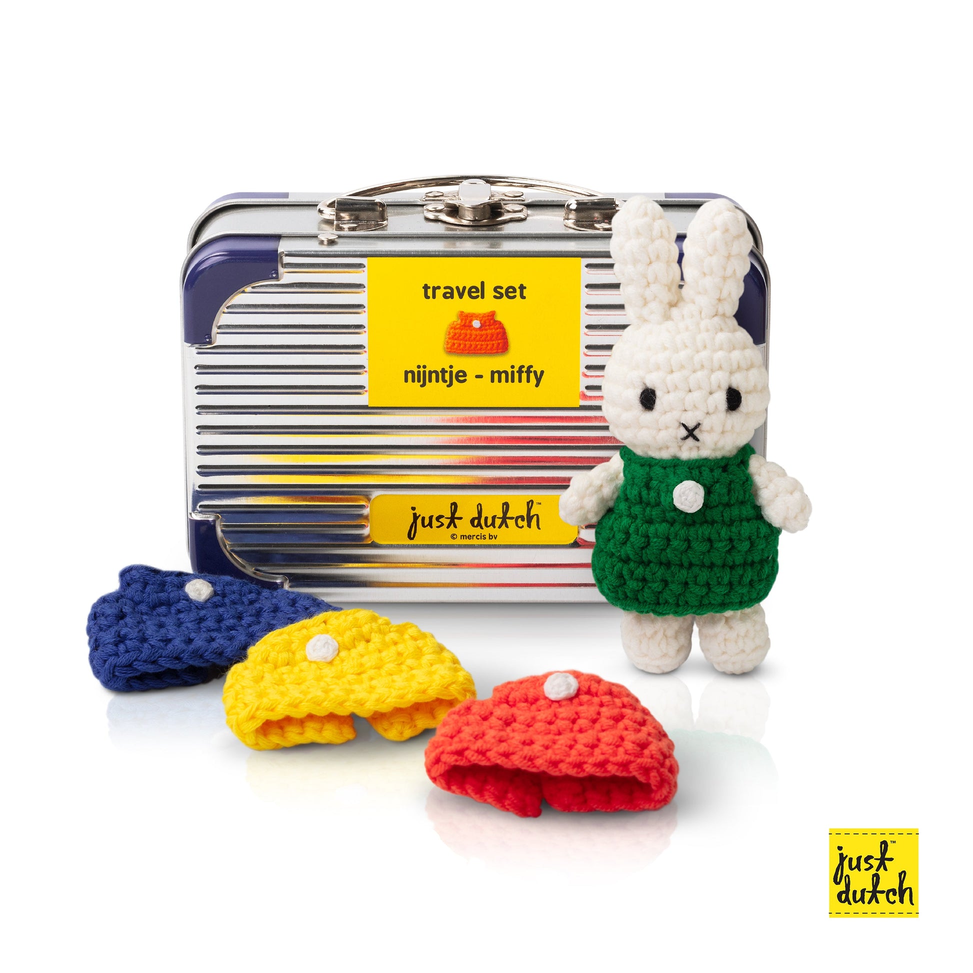 Miffy travel set with interchangeable dresses
