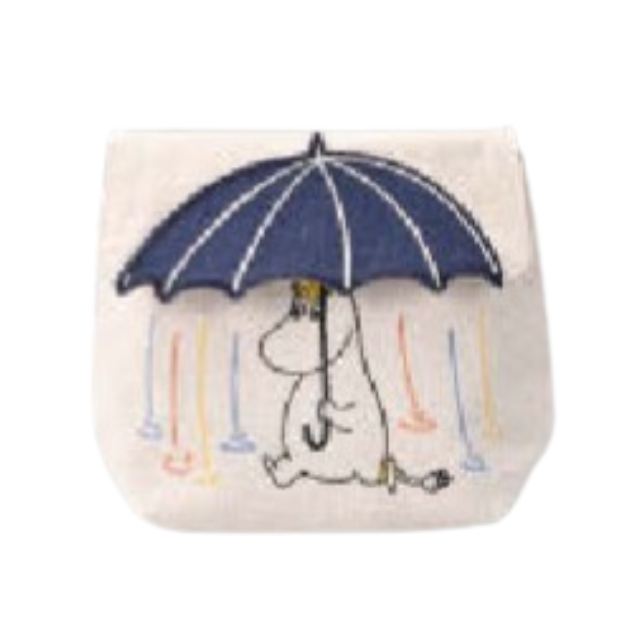 Moomin Rain and Umbrella Pouch
