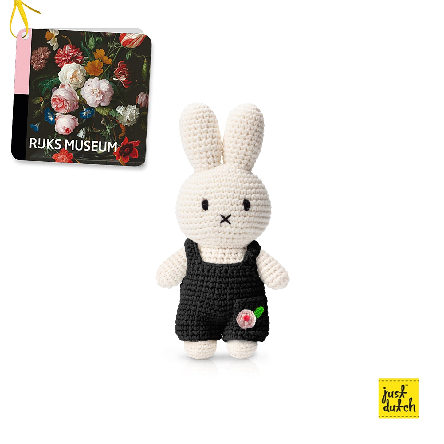 Just Dutch handmade Miffy floral art collection doll