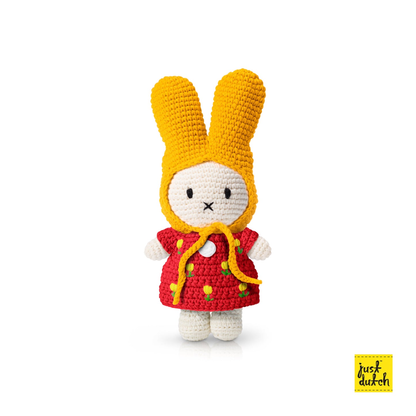 miffy cotton crochet doll tulip dress nursery decor