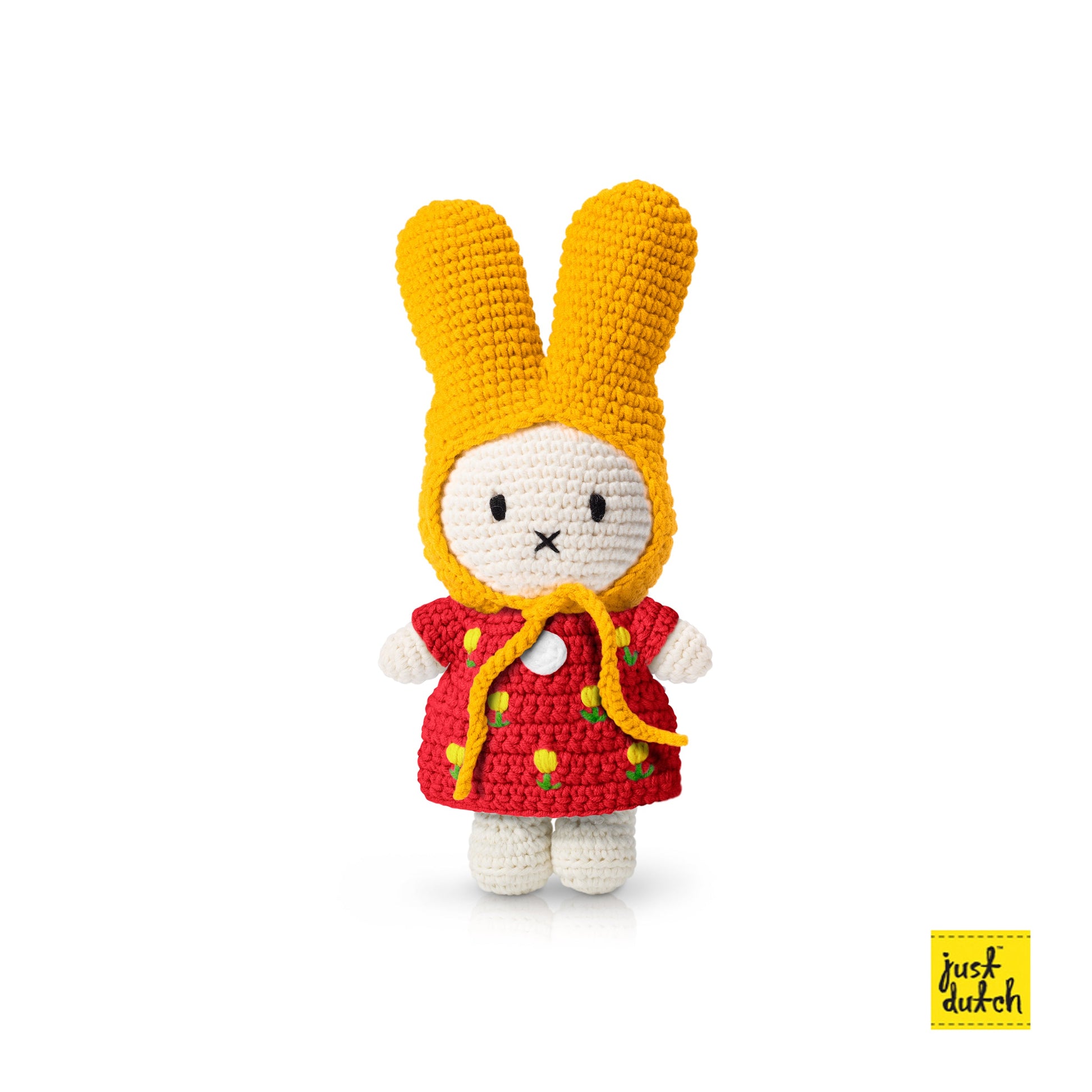 miffy cotton crochet doll tulip dress nursery decor