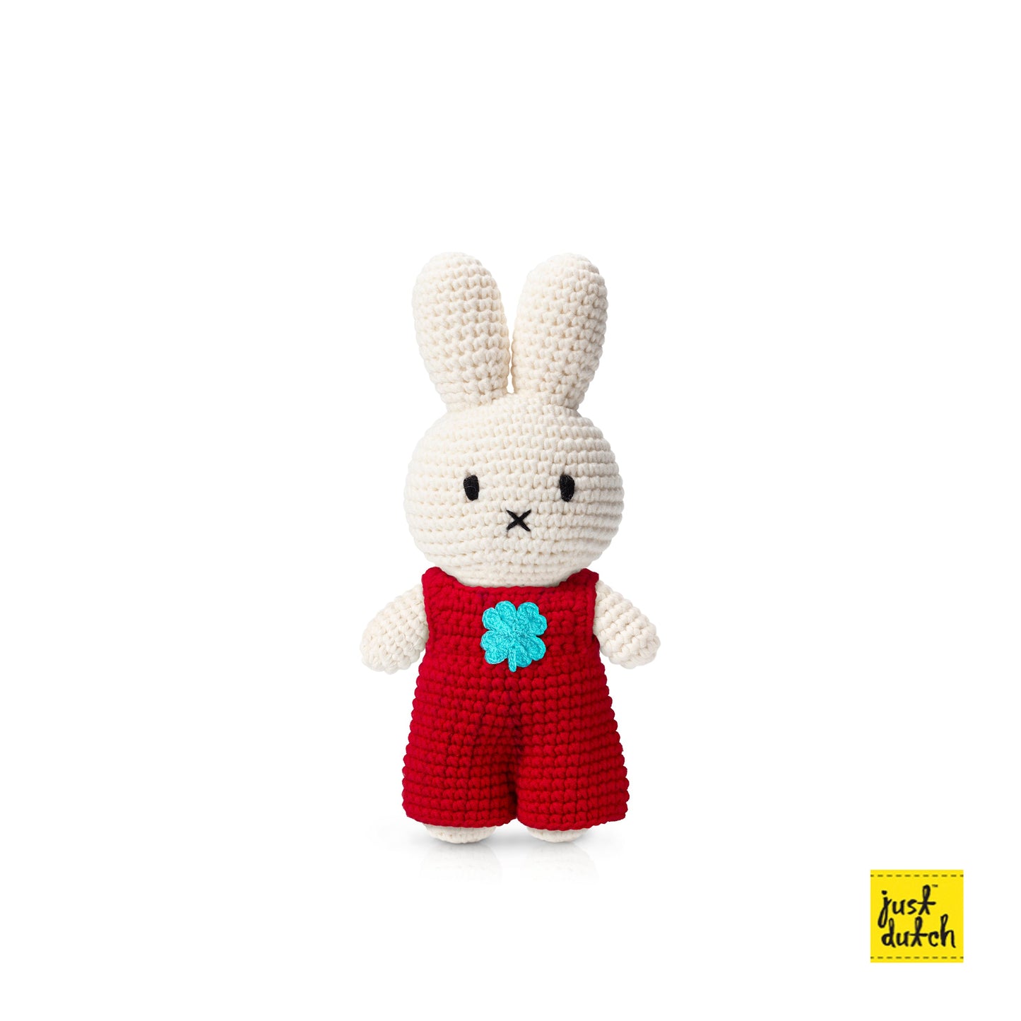 Miffy in Clover Dress and Jumpsuit Crochet Doll