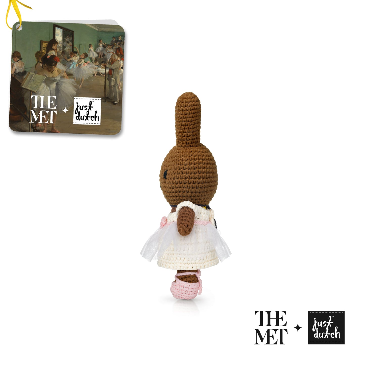 Just Dutch Melanie handmade ballet bunny doll