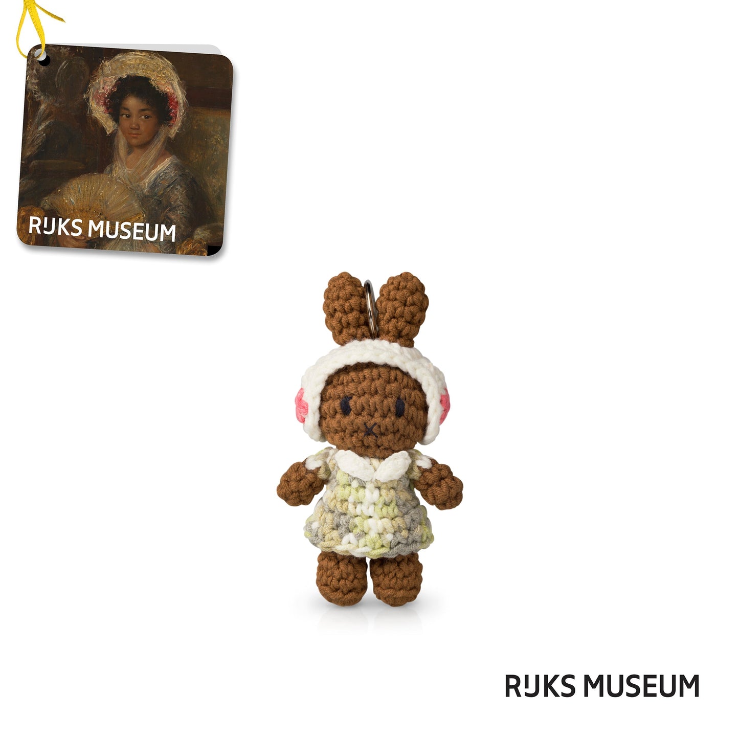 melanie cotton crochet keychain cute mini soft toy