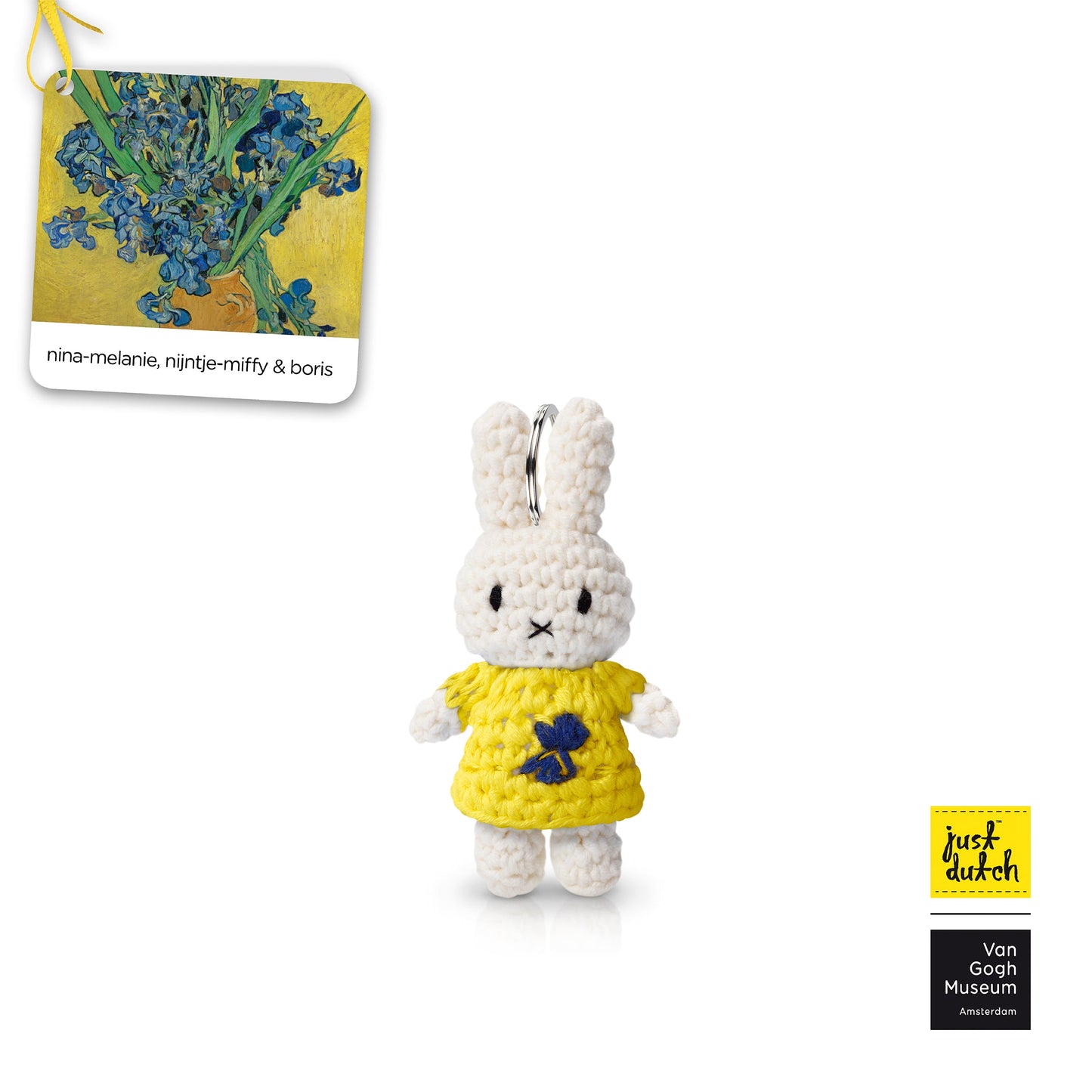 Just Dutch Miffy Crochet Keychain