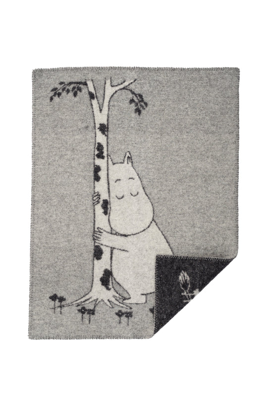 moomin tree hug baby blanket organic lambswool soft nursery