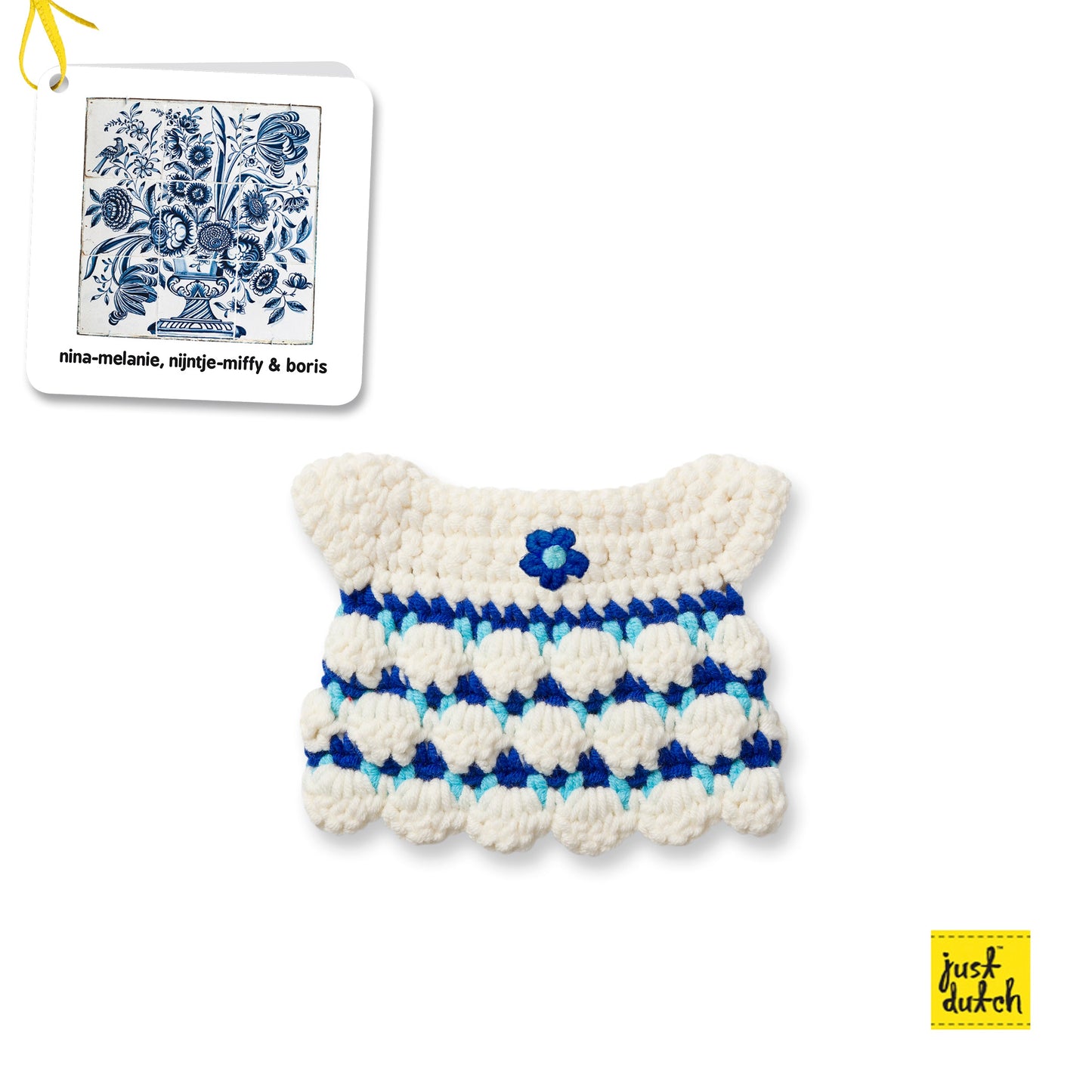 Delft Blue Dress Accessories