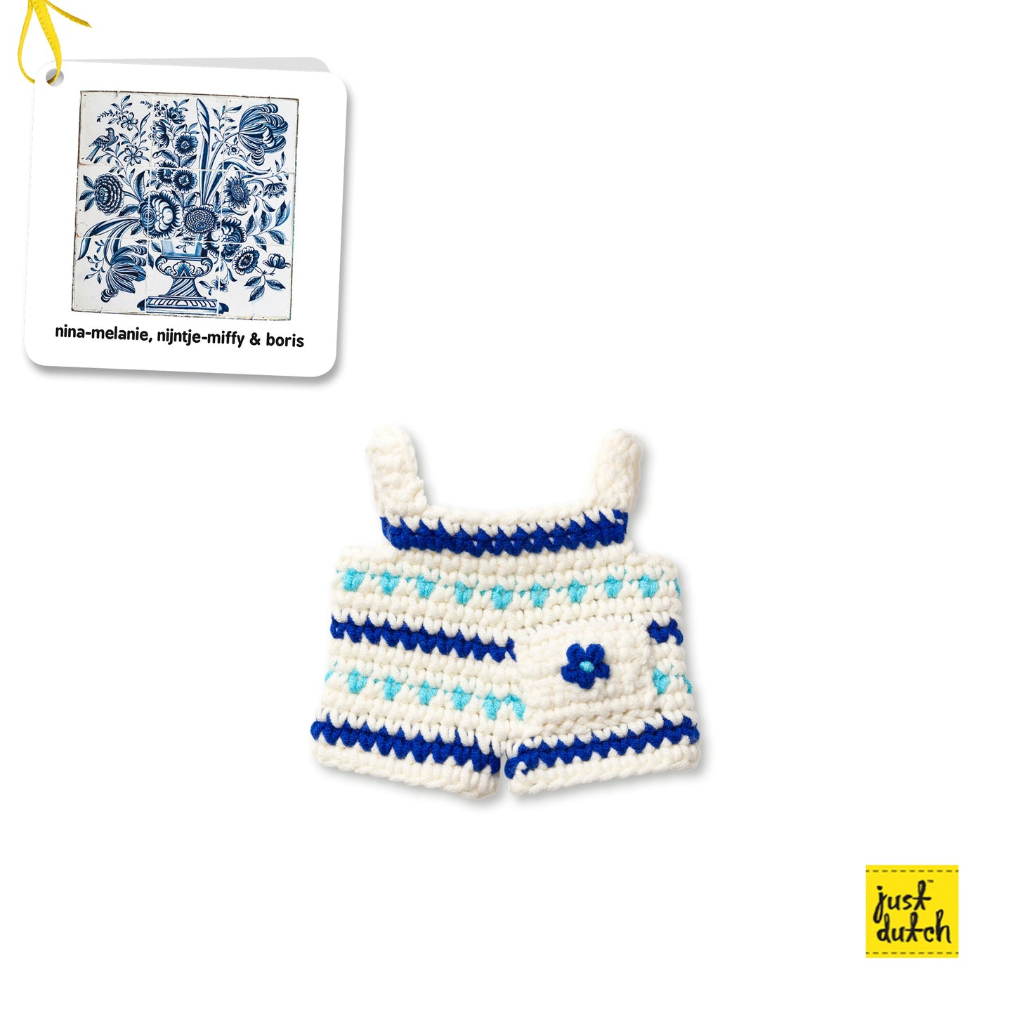 Delft Blue Dress Accessories