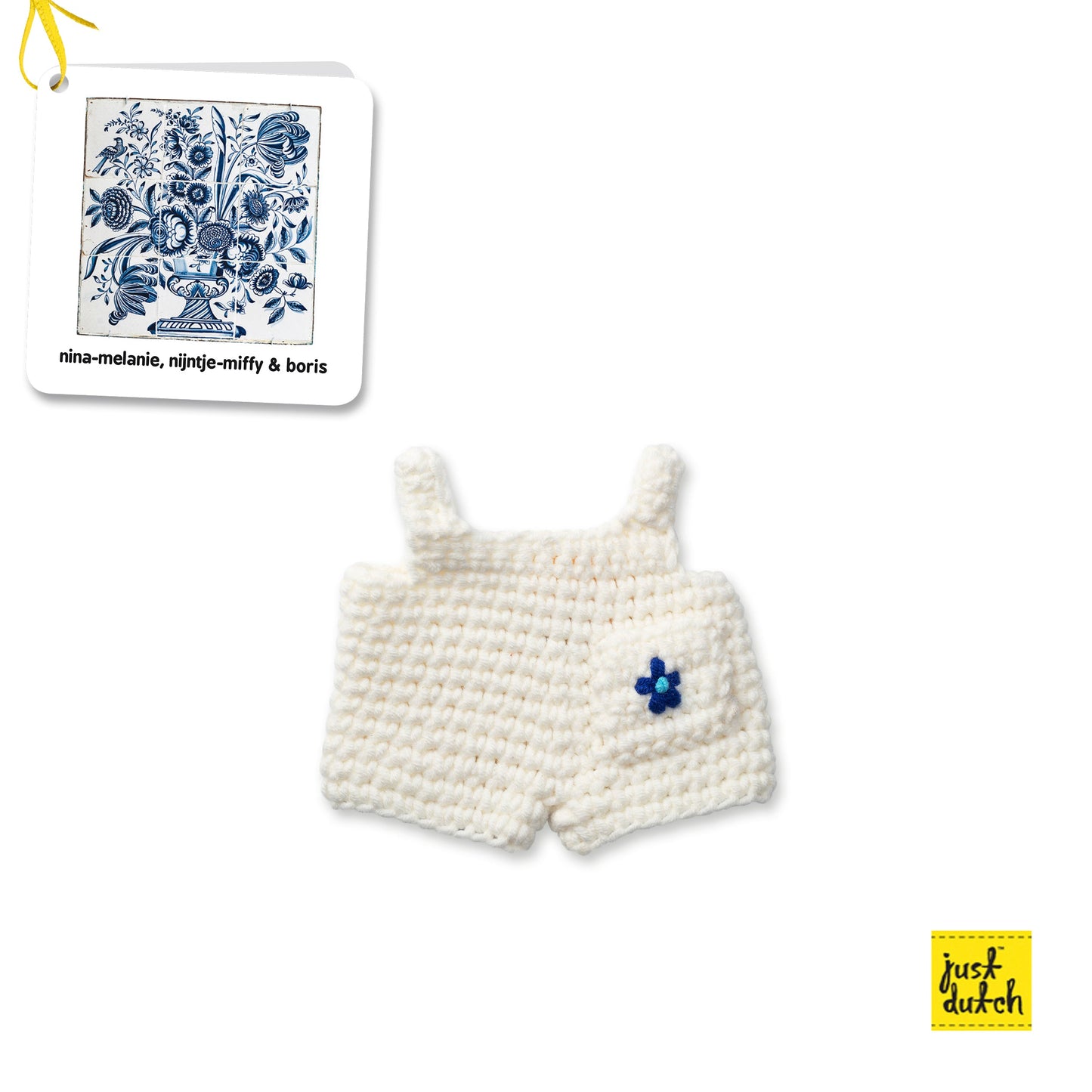 Delft Blue Dress Accessories