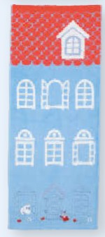 Moominhouse Towel 34 × 80cm