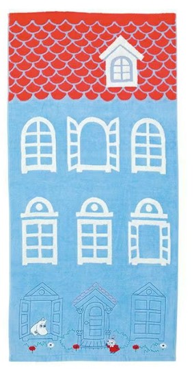 Moominhouse Towel 60 × 120cm