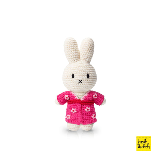 miffy handmade crochet doll kimono outfit
