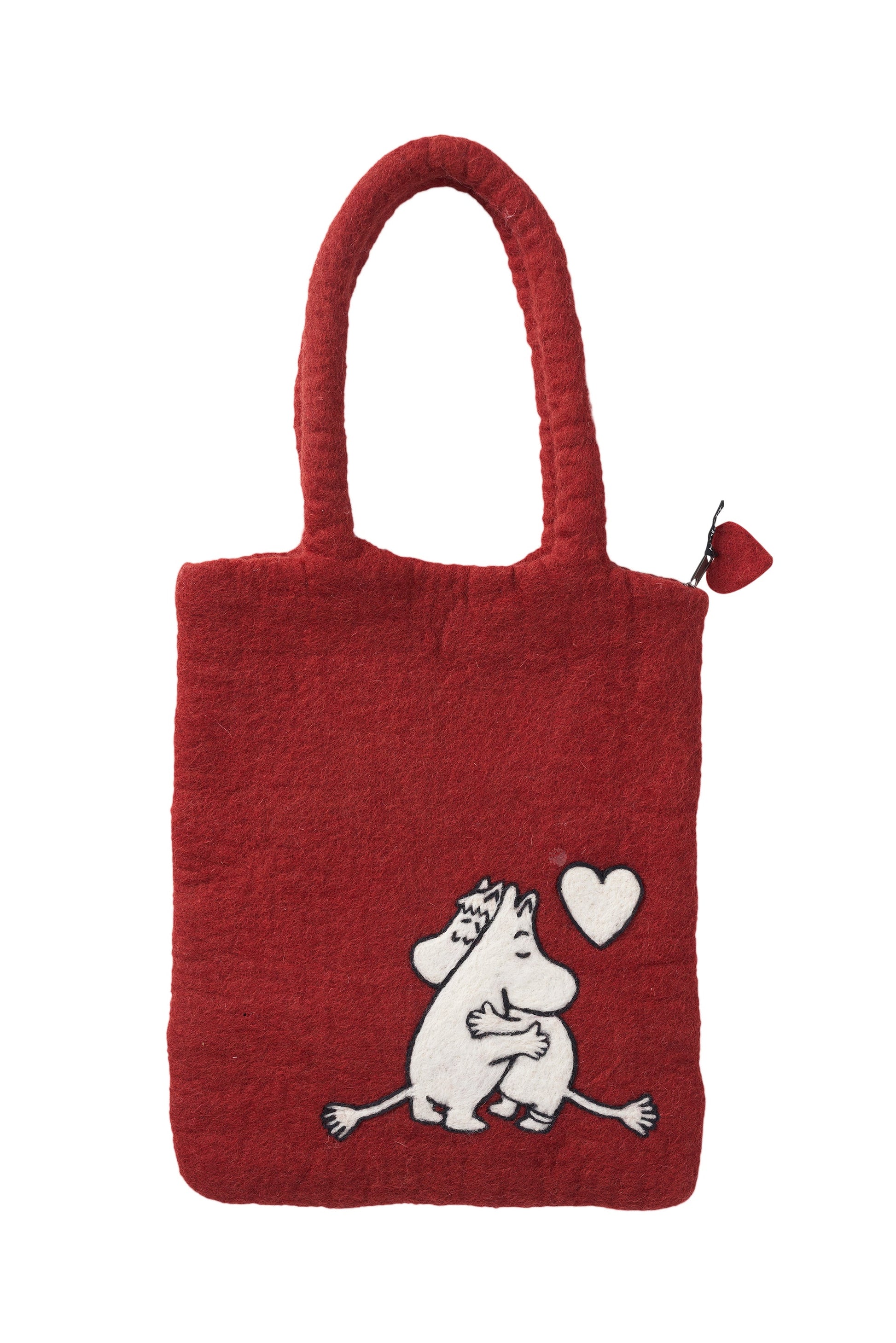 felt wool handbag minimal design everyday carry
