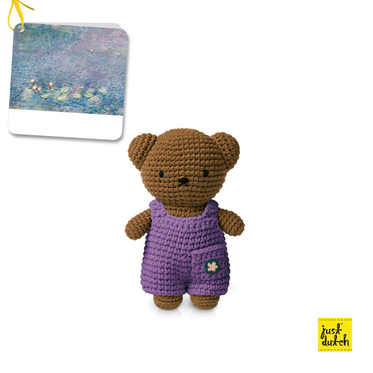 Boris bear doll impressionist monet outfit