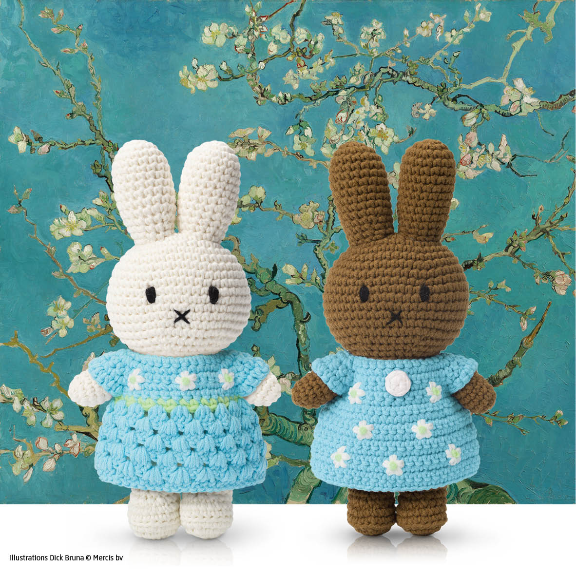 Miffy Almond Blossom Dress Crochet Doll