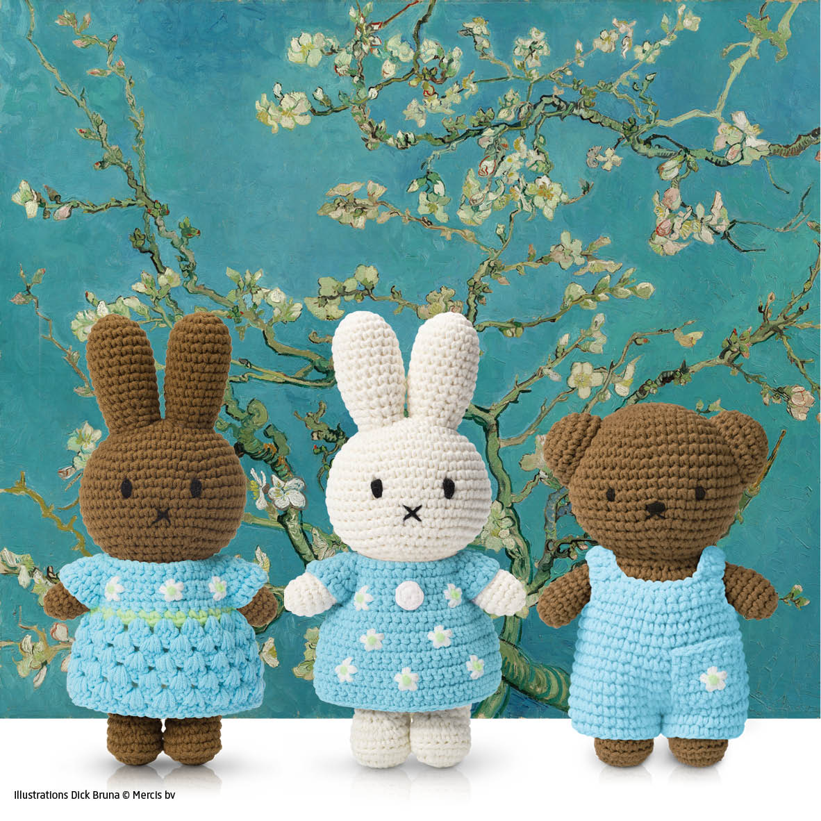 Melanie Van Gogh Inspired Almond Blossom Dress