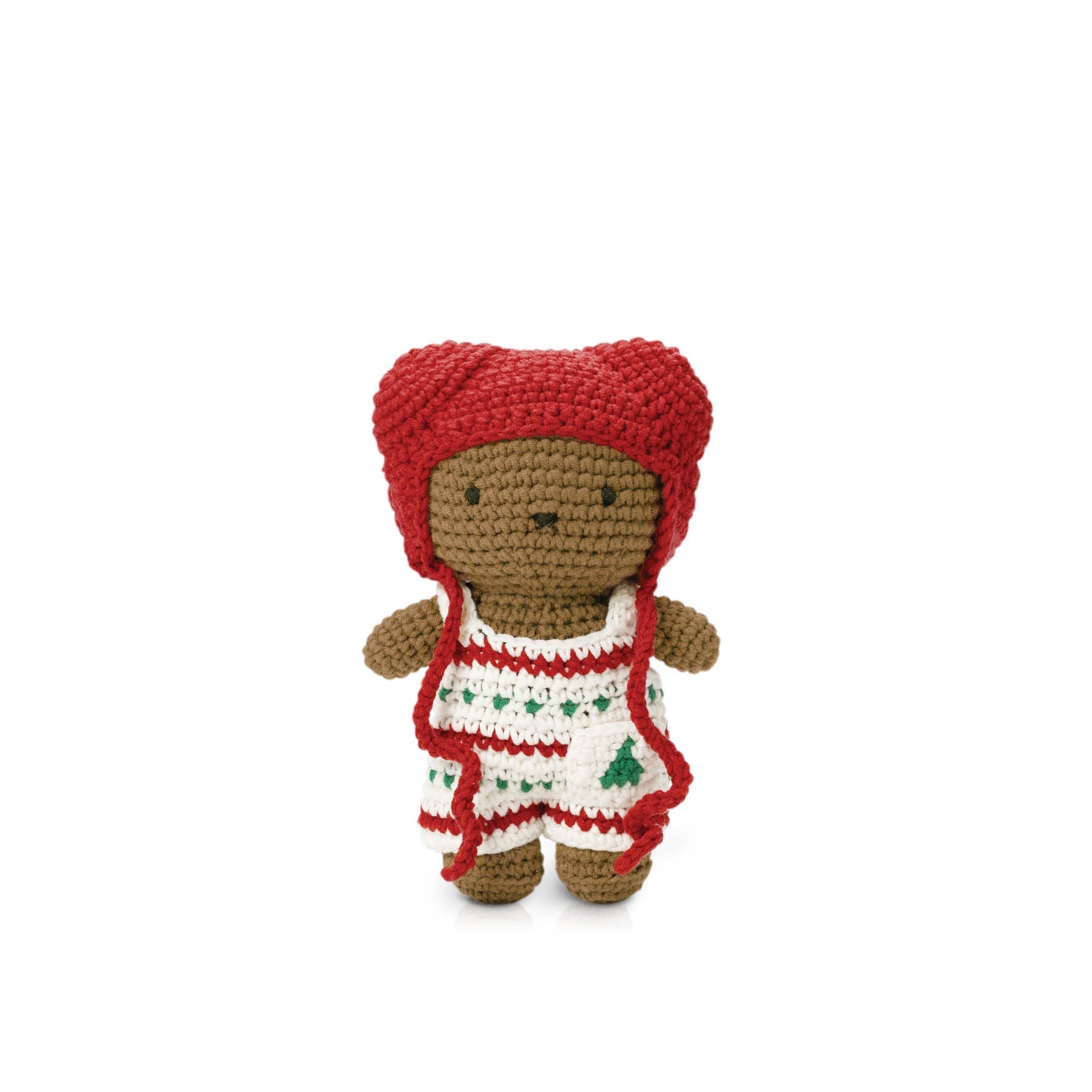 boris handmade crochet doll christmas outfit