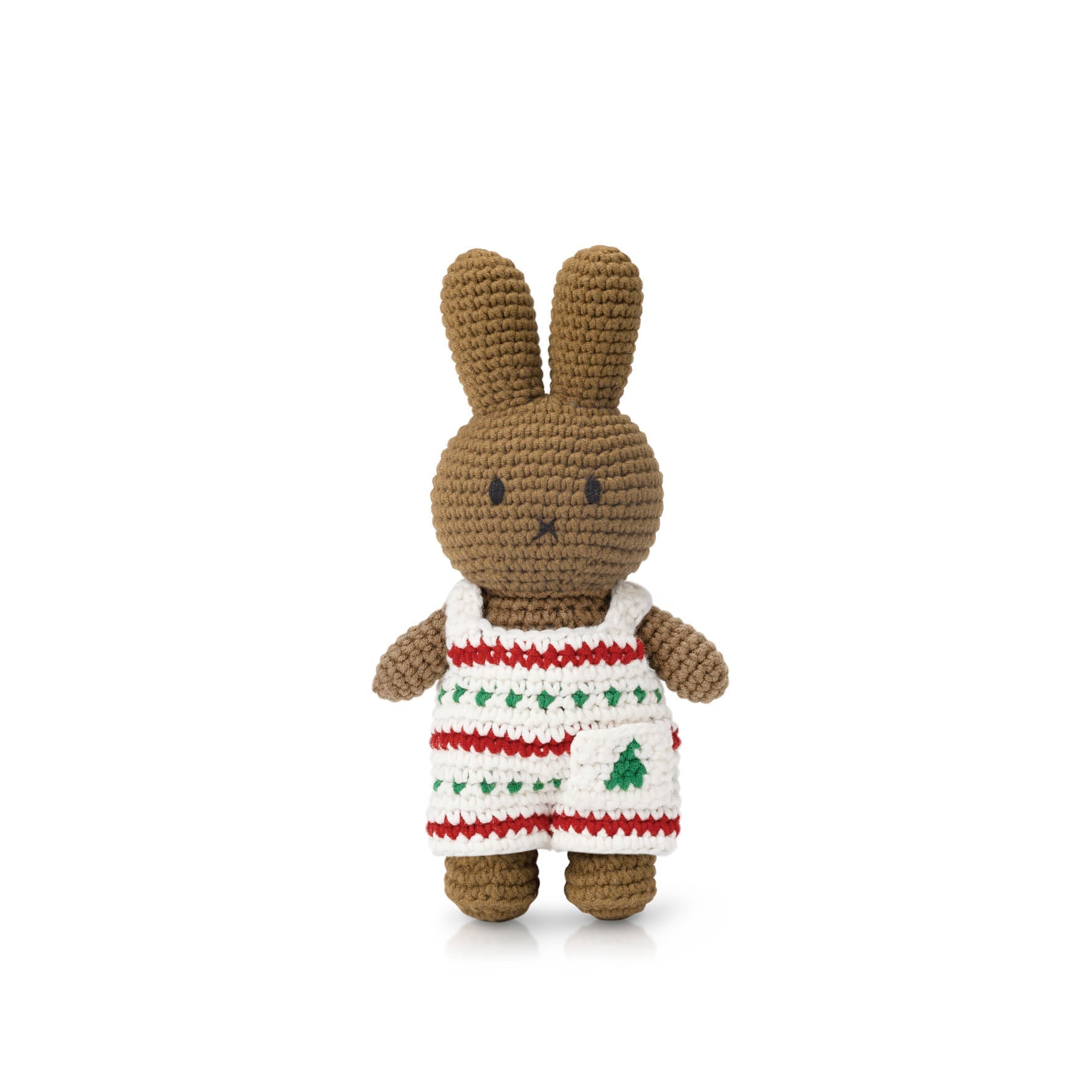 brown crochet bunny melanie festive holiday dress