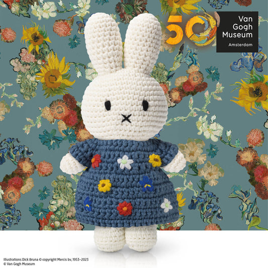 Miffy van gogh museum special edition crochet doll