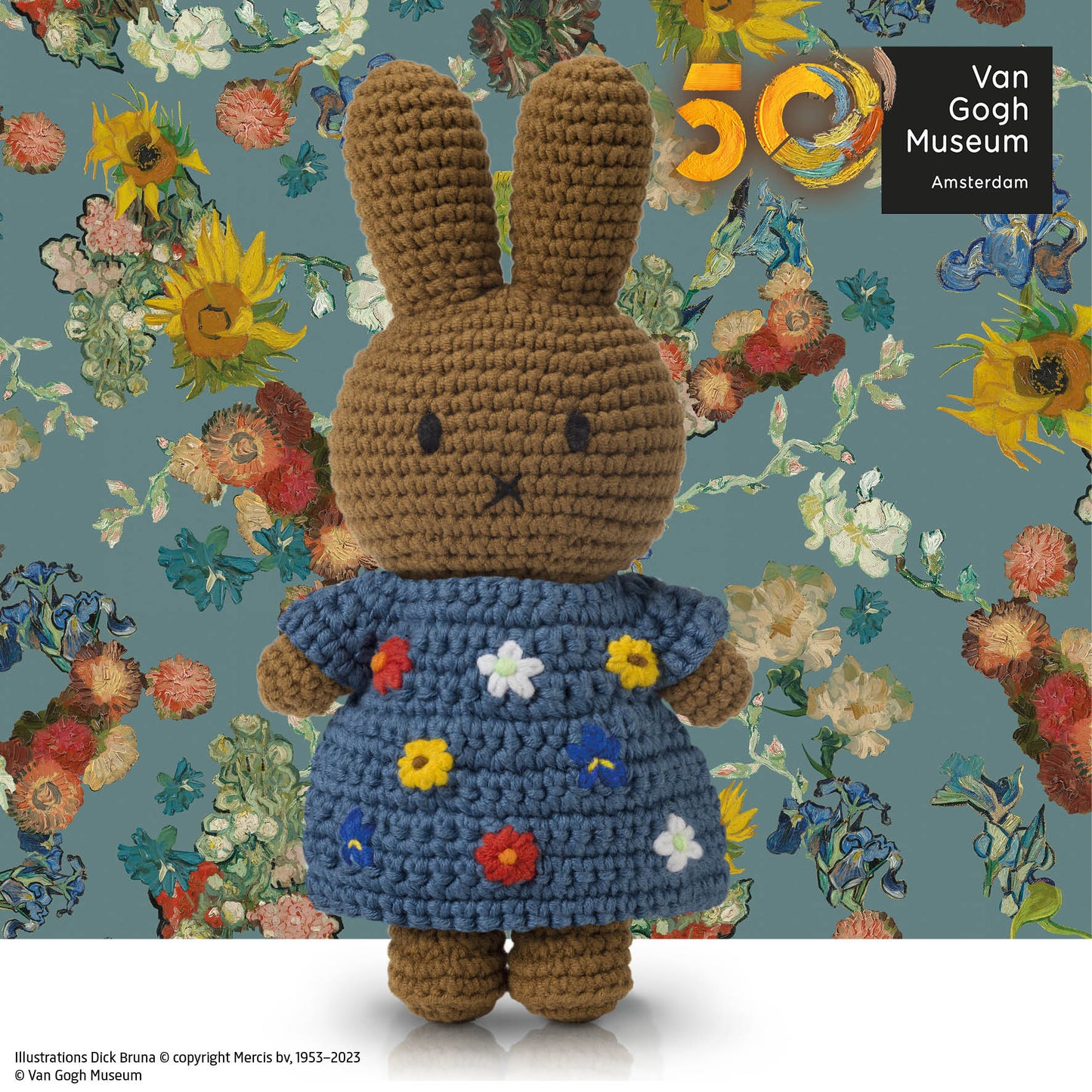 Melanie van gogh museum special edition crochet doll