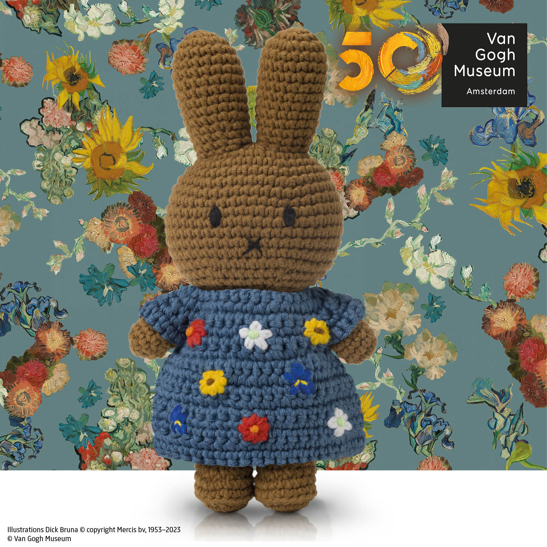 Melanie van gogh museum special edition crochet doll