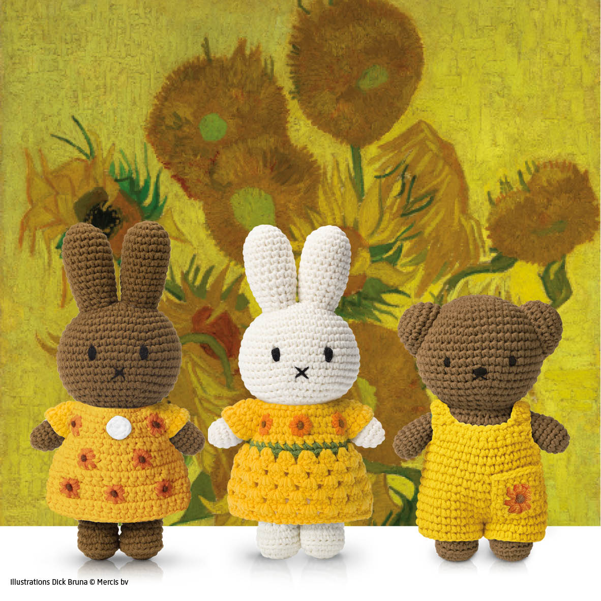 Miffy Van Gogh Inspired Sunflower Dress