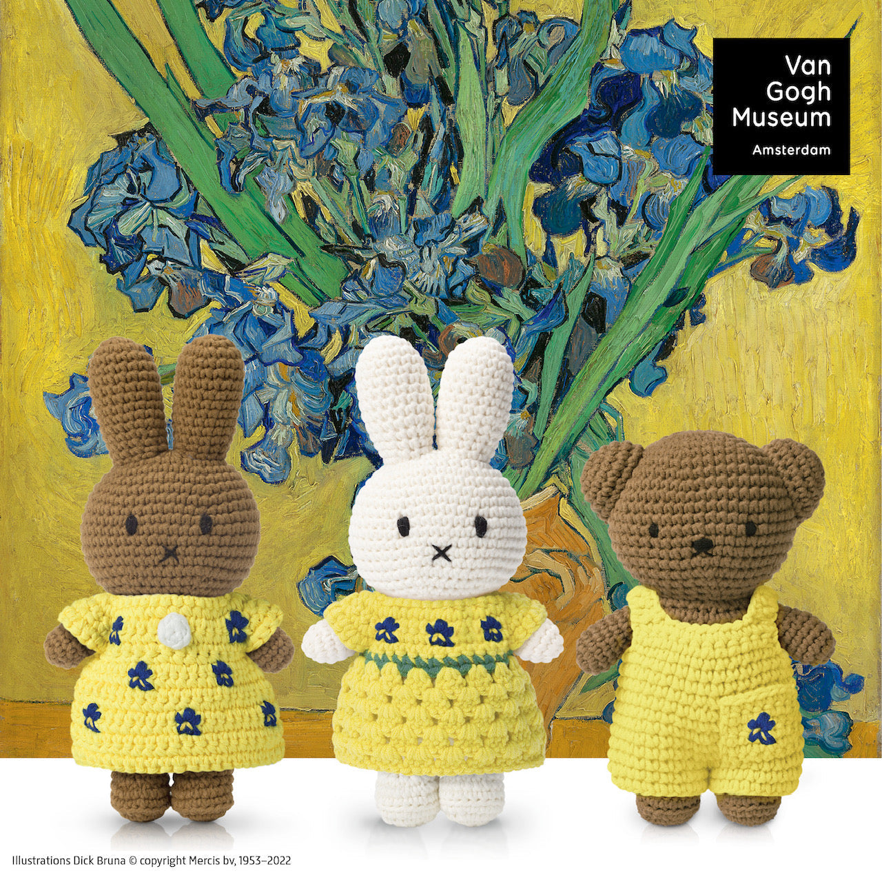 Melanie Irises Crochet Doll Van Gogh Inspired
