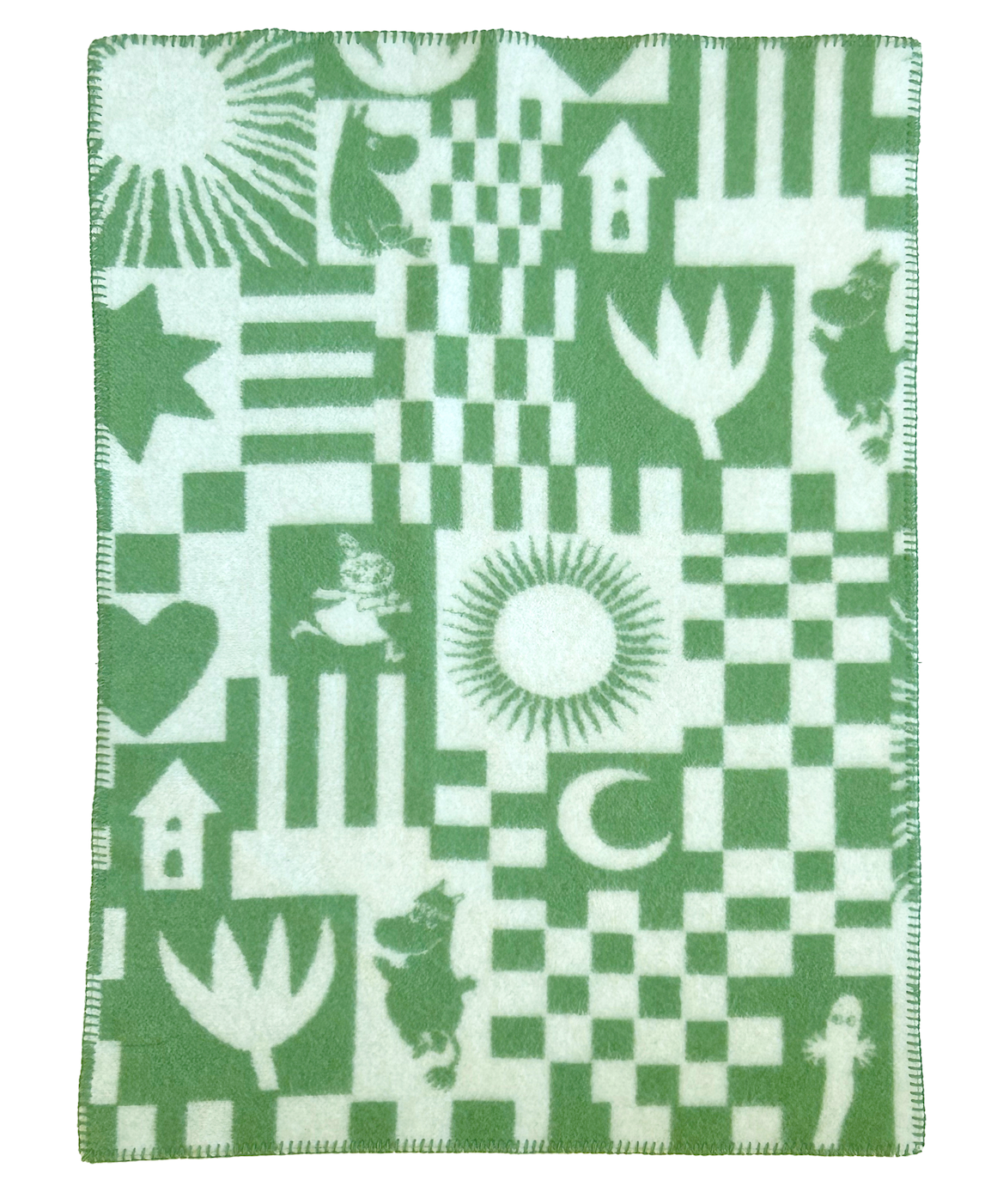 scandinavian baby blanket soft lambswool nursery