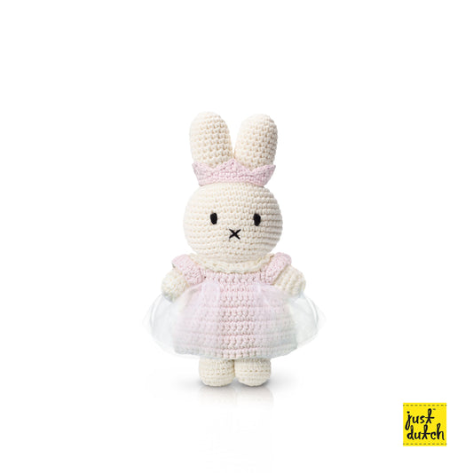 Just Dutch Miffy princess dress handmade crochet doll