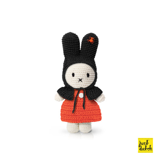 Miffy bunny Halloween outfit crochet doll