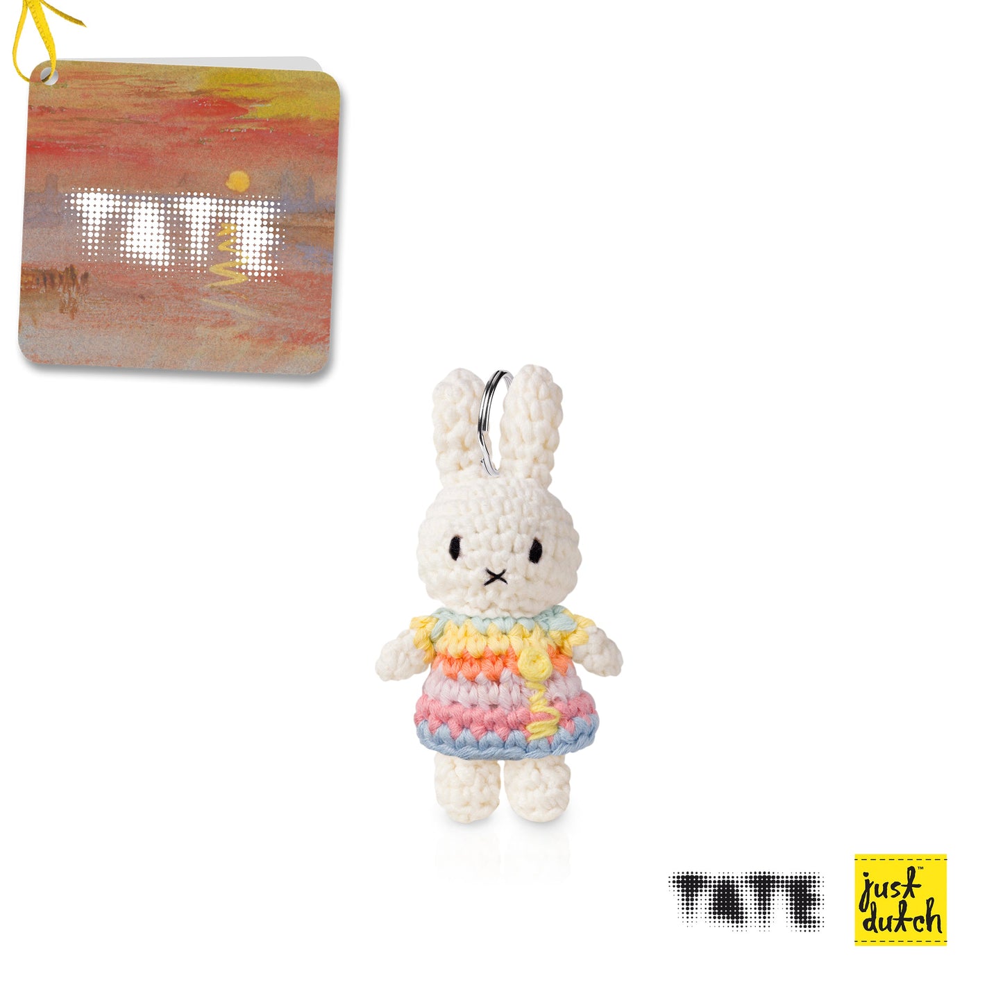 Just Dutch Miffy Crochet Keychain