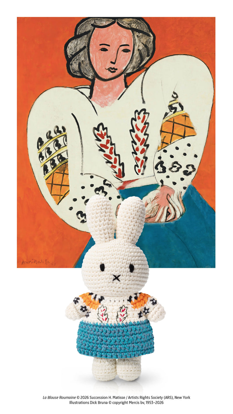 Miffy in Matisse Inspired La Blouse Roumaine Dress